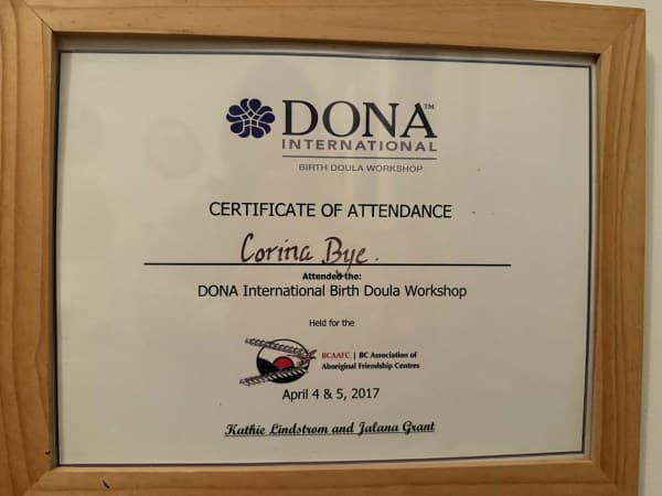 Bye, Corina — doula training — photo 5