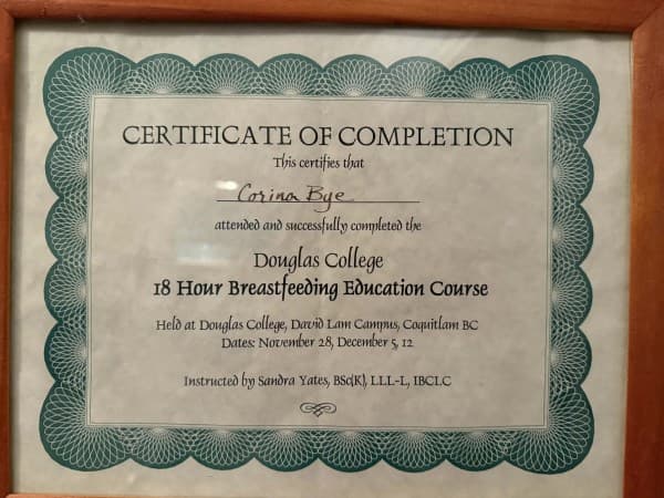Bye, Corina — doula training — photo 4