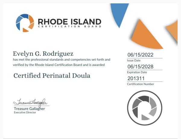 Evelyn Rodriguez — doula training — photo 3
