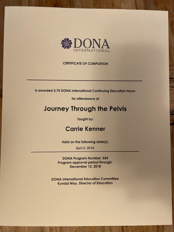 Cd, Anna — doula training — photo 2