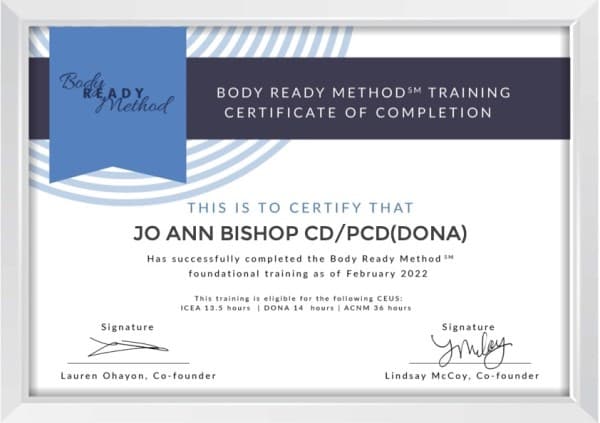 Cd, Jo — doula training — photo 1