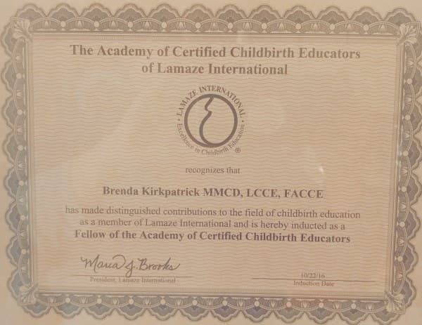 Kirkpatrick, Brenda — doula training — photo 2