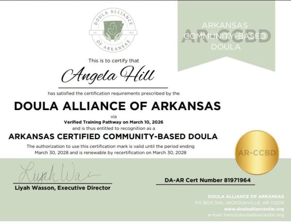 Hill, Annie — doula training — photo 4