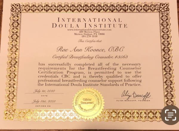 Rae Koonce — doula training — photo 2