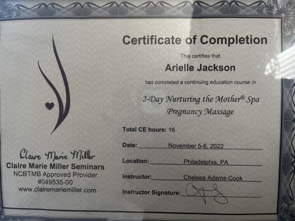 Jackson, Arielle — doula training — photo 1