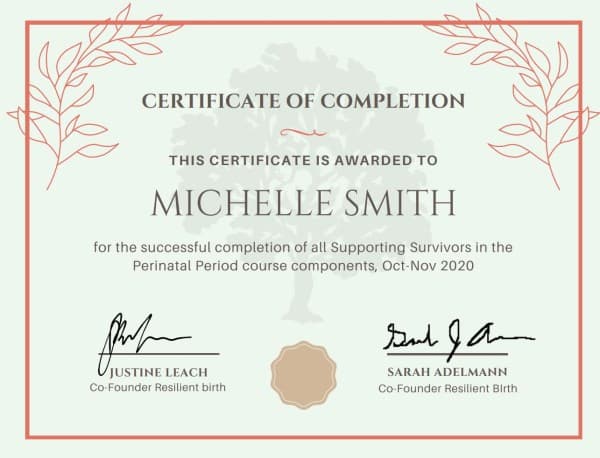 Smith, Michelle — doula training — photo 4