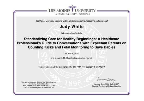 Cddona, Judy — doula training — photo 4