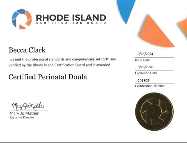 Clark, Becca — doula training — photo 3