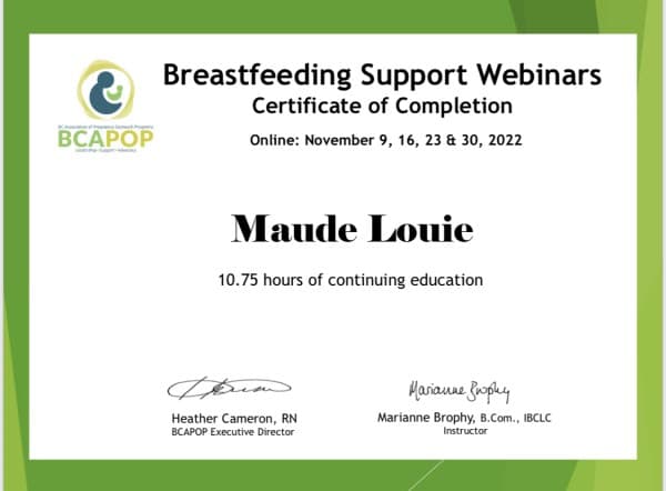 Maude Louie — doula training — photo 1