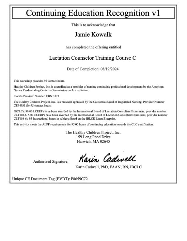Jamie Kowalk — doula training — photo 3