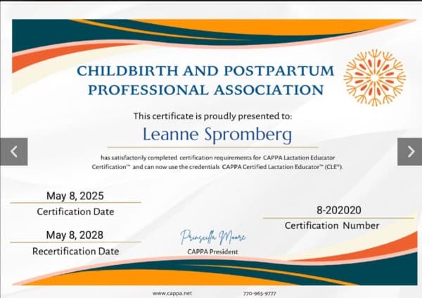 Leanne Spromberg — doula training — photo 4