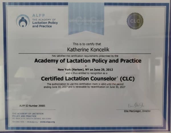 Katherine Koncelik — doula training — photo 1
