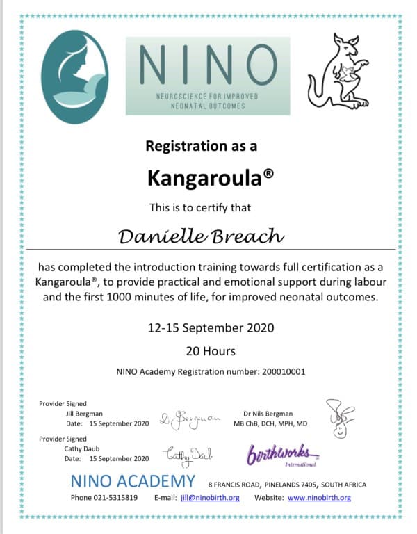 Danielle Cdbai — doula training — photo 4
