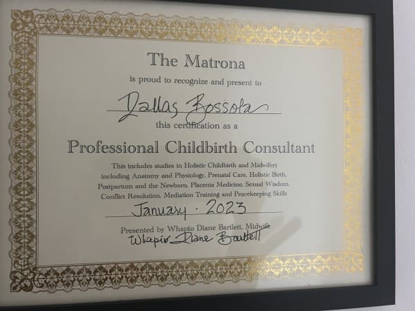 Bossola, Dallas — doula training — photo 2