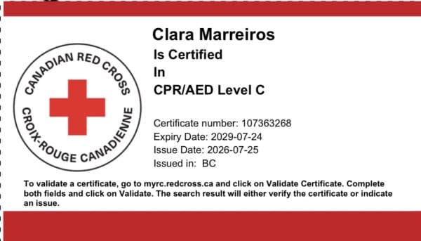 Clara Marreiros — doula training — photo 2