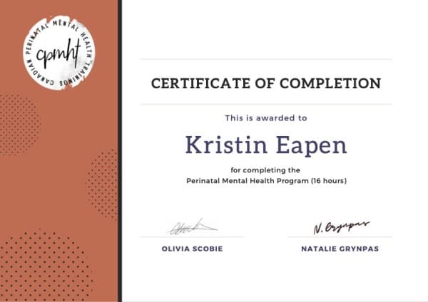 Eapen, Kristin — doula training — photo 4