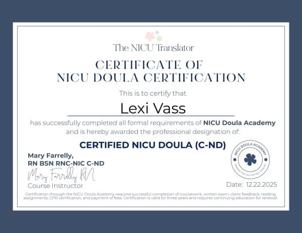 Lexi Vass — doula training — photo 1