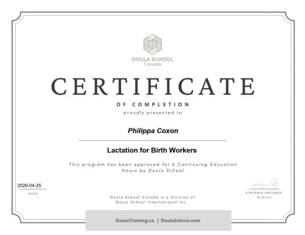 Philippa Coxon — doula training — photo 5