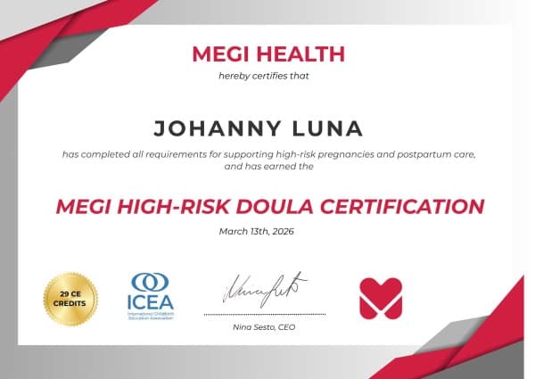 Johanny Luna — doula training — photo 5