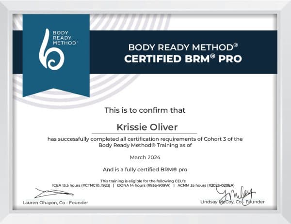 Krissie Oliver — doula training — photo 1