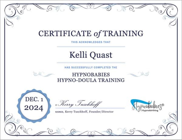 Quast, Kelli — doula training — photo 2