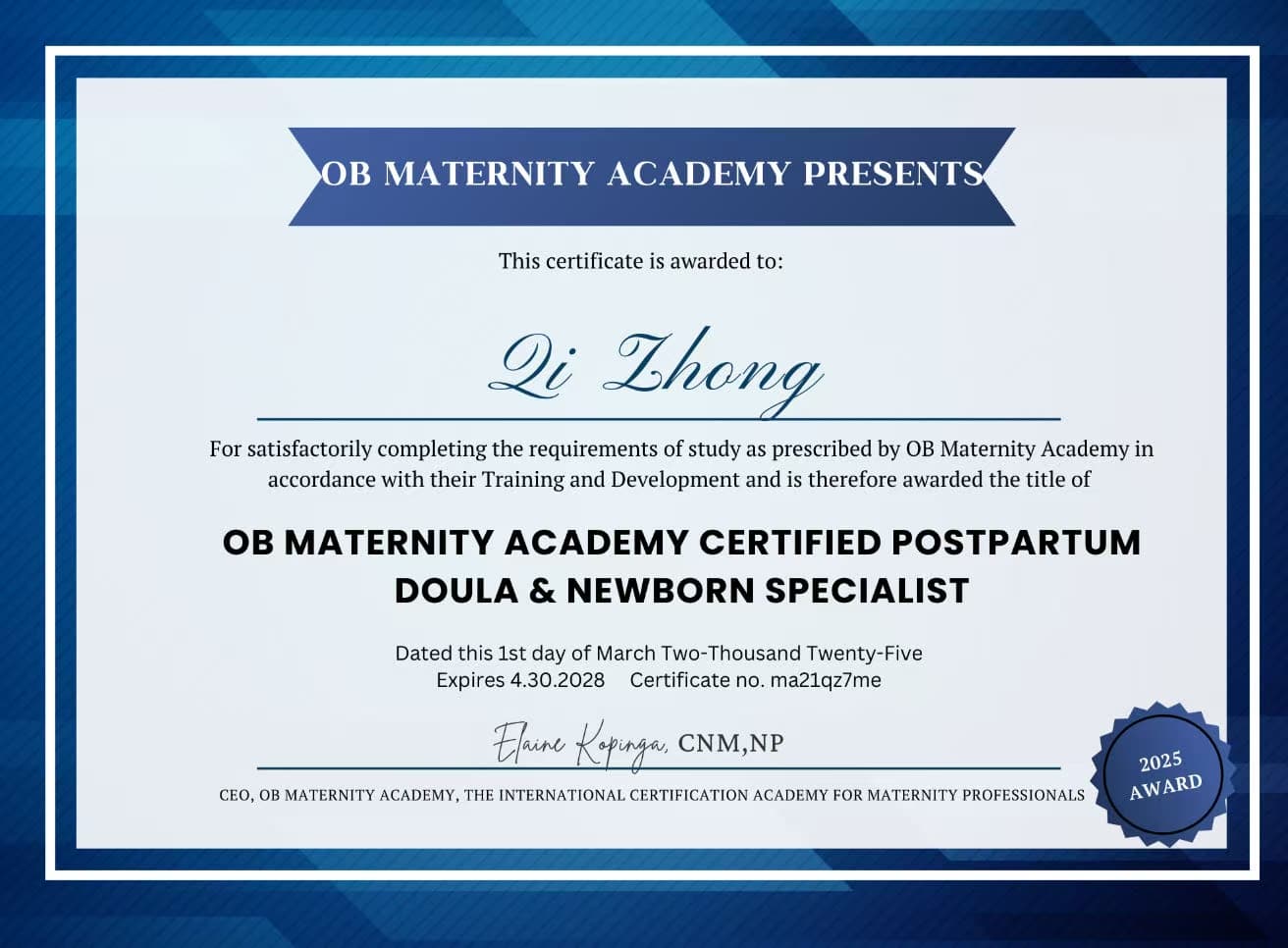Qi Zhong — photo 17